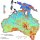 Come l'evoluzione dei paesaggi ha influenzato i primi modelli di migrazione dei primi popoli in Australia
